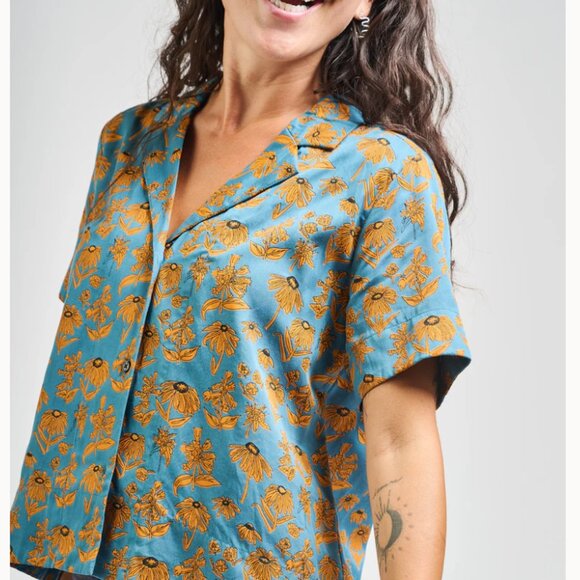 Mata Traders Olive Button Down Shirt - Picture 5 of 5